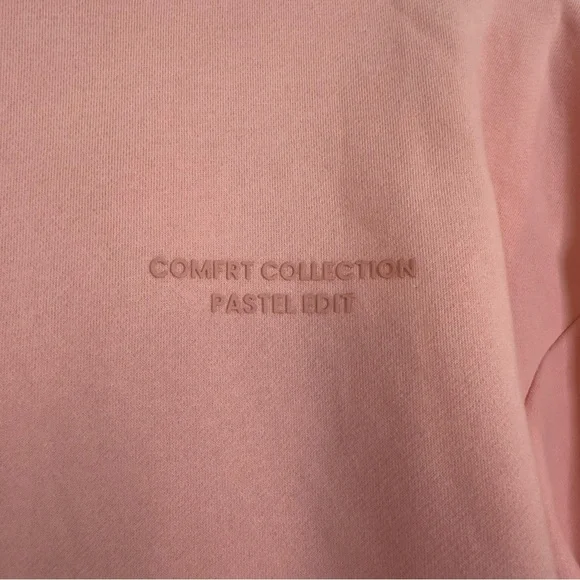 Comfrt oversized pastel bubblegum hoodie sweatshirt - Picture 7 of 9